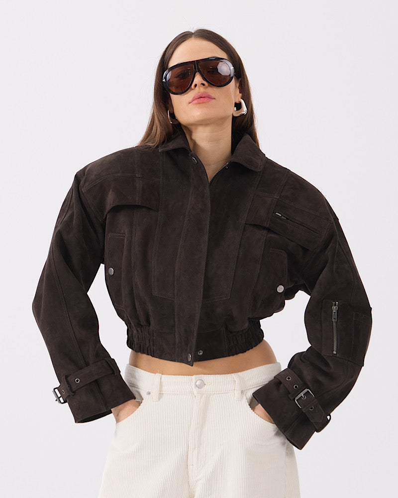 BAD FEMME Süet Ceket